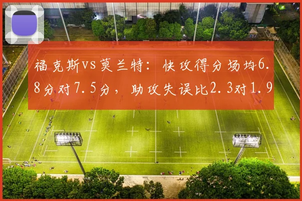 福克斯vs莫兰特：快攻得分场均6.8分对7.5分，助攻失误比2.3对1.9，速度型控卫对决